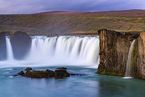 Wasserfall der Godafoss, Island von Henk Meijer Photography