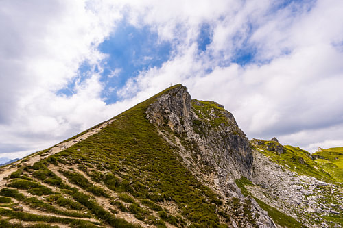 Gipfelkreuz auf der Schochenspitze