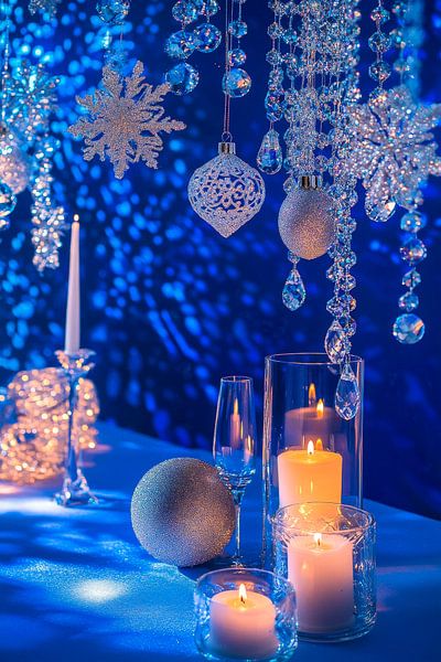 Winter feeststemming van Poster Art Shop