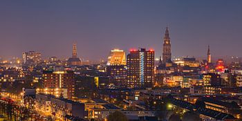 Skyline of the city of Groningen