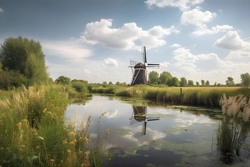 Nederlands landschap van Artsy