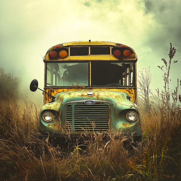 Der verlassene Bus von Schwarzer Kaffee