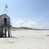 Das Drenkelingenhuisje auf der Insel Terschelling. von Wim van Gerven