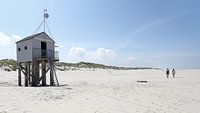 Het Drenkelingenhuisje op het eiland Terschelling.
