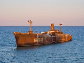 Shipwreck Evangelia off the coast of Romania