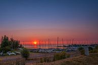 Plage de catamaran au coucher du soleil par Marco Faasse Aperçu