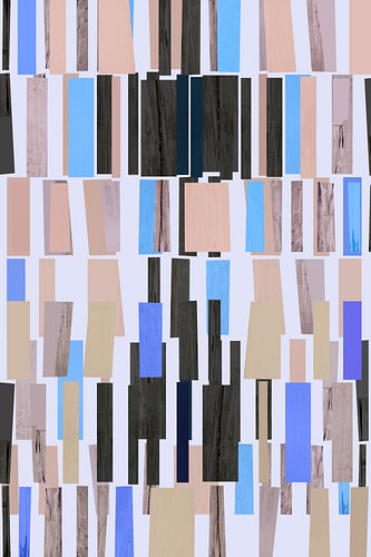 Abstracte houten blokken