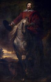 Equestrian portrait, Anthony van Dyck, 1622-27