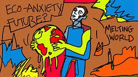 L'éveil de l'enfer mondial dans l'art apocalyptique néo-expressionniste sur Aden Pink Studio