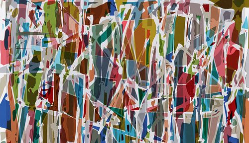 Versnipperd papier Panorama 2