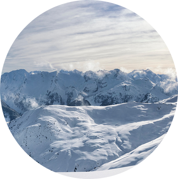 Tiroler Alpen panorama van Sjoerd van der Wal Fotografie