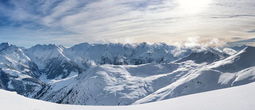 Tiroler Alpenpanorama von Sjoerd van der Wal