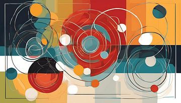 Painting abstract by WeLoveArt