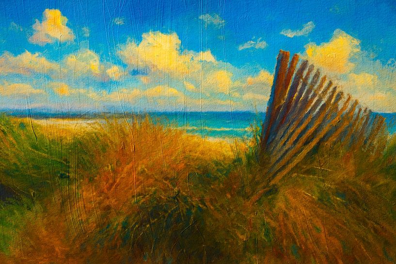Along the coastline by Geert Van Baelen