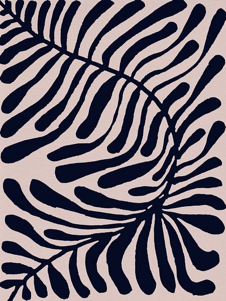 Botanical garden. Black leaf. by Dina Dankers