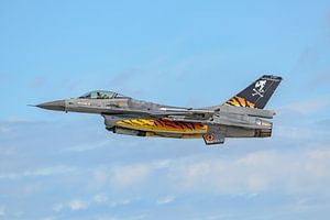 Belgischer F-16 Fighting Falcon während der NTM 2017.