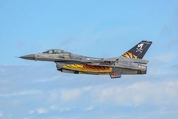 Belgische F-16 Fighting Falcon tijdens NTM 2017. van Jaap van den Berg