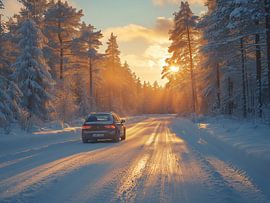 Auto im Winter von de-nue-pic
