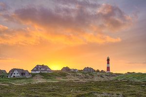 Zonsopgang in Hörnum op Sylt van Michael Valjak