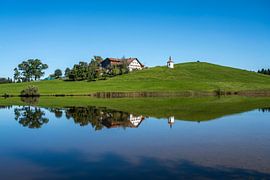 Kapelle am See Hegratsrieder See im Allgäu