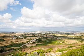 Scenery seen from Mdina, Summer time, Malta by de-nue-pic