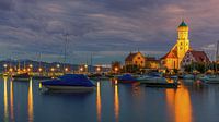 A sunset in Wasserburg