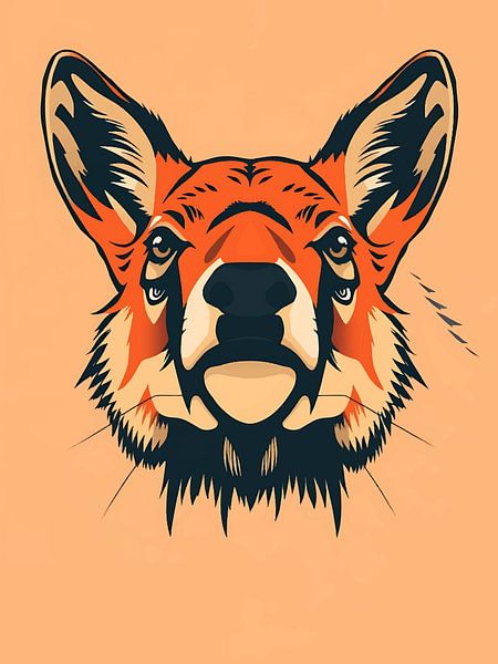 Poly Fox Profile by okta rendy