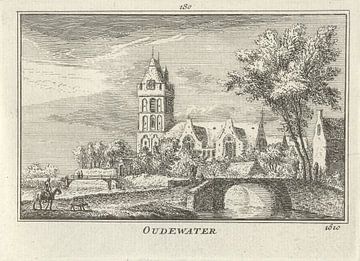 Abraham Rademaker, Ansicht von Oudewater, 1610