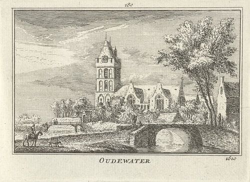 Abraham Rademaker, Gezicht op Oudewater, 1610