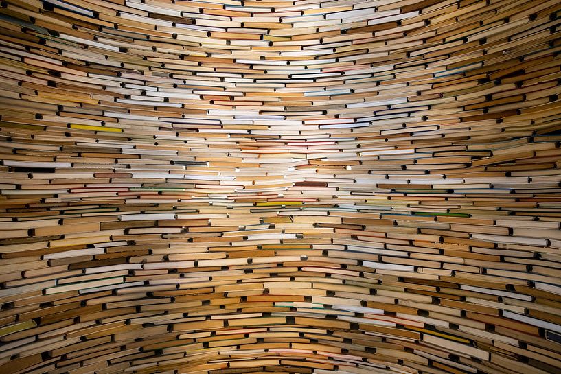 Wall of books by Antwan Janssen