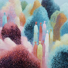 Farbspaziergang von Bianca ter Riet