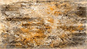 Moderne und abstrakte zeitgenössische Kunst erdige Farbenn