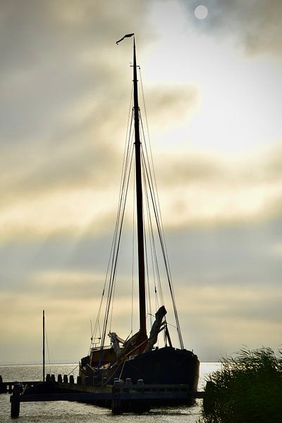 Platbodems in zeeland van Jan Radstake