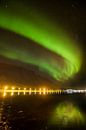 Noorderlicht in de Westfjorden van Danny Slijfer Natuurfotografie thumbnail