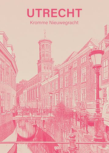 Utrecht - Kromme Nieuwegracht by Gilmar Pattipeilohy