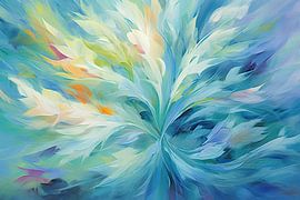 Ein Atemzug der Klarheit | Meditieren von ARTEO Gemälde