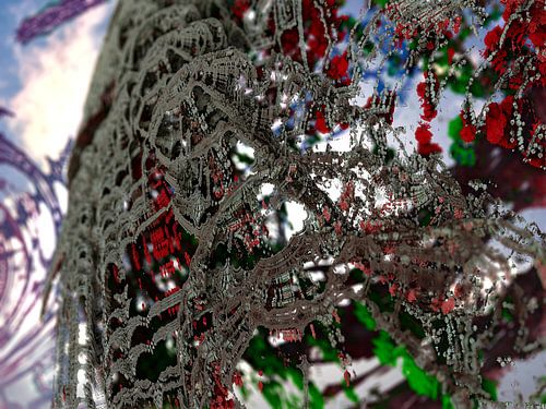 Erosie van de fractals