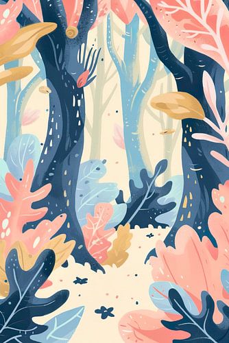 Forest Magic in Pastel