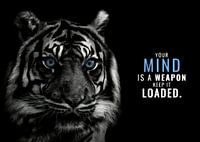 Motivation de l'animal tigre