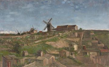 The hill of Montmartre, Vincent van Gogh
