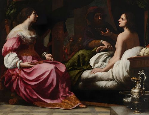 Antiochus Prince of Syria and Stratonica His Stepmother. Enhanced version.