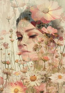 Thinking of pink flowers van Bianca ter Riet