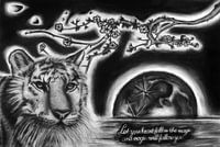 Tekening "Follow the magic" 