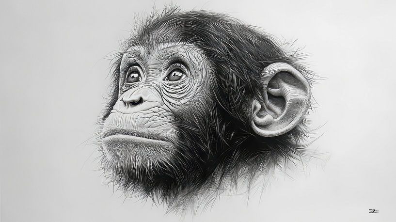 dessin au crayon par Gelissen Artworks