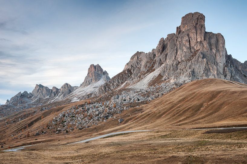 Bergmassiv in den Dolomiten von Nick Van Goubergen