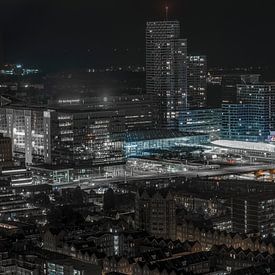 L'épisode de La Haye : celui avec la gare centrale bleutée. sur Bfec.nl