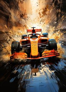 Formule 1-races #racing van JBJart Justyna Jaszke