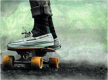 Skateboard van Nora Bland