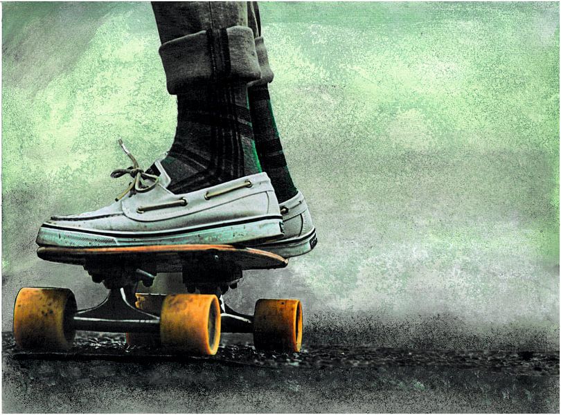 Skateboard van Nora Bland