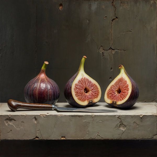 Stilleven met Vijgen van The Nudes Gallery